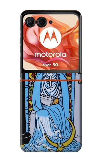 S2764 タロットカード 女教皇 High Priestess Tarot Card Motorola Razr 70,60,50, Razr (2026, 2025, 2024) バックケース、フリップケース・カバー