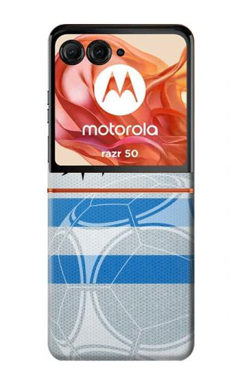 S2995 ウルグアイサッカー Uruguay Football Soccer Flag Motorola Razr 70,60,50, Razr (2026, 2025, 2024) バックケース、フリップケース・カバー
