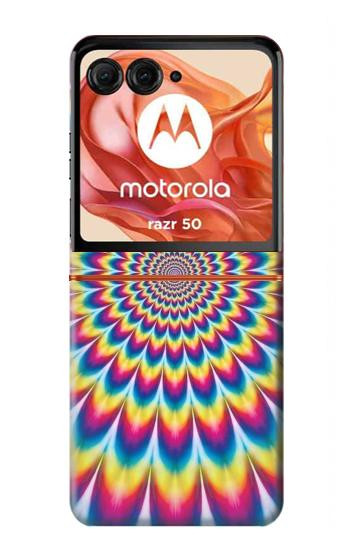 S3162 カラフルなサイケデリック Colorful Psychedelic Motorola Razr 70,60,50, Razr (2026, 2025, 2024) バックケース、フリップケース・カバー