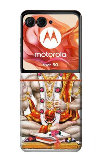 S3186 ハヌマン Lord Hanuman Chalisa Hindi Hindu Motorola Razr 70,60,50, Razr (2026, 2025, 2024) バックケース、フリップケース・カバー