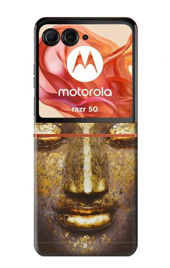 S3189 魔法のヤントラ仏の顔 Magical Yantra Buddha Face Motorola Razr 70,60,50, Razr (2026, 2025, 2024) バックケース、フリップケース・カバー