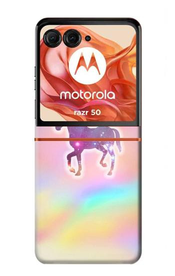 S3203 レインボーユニコーン Rainbow Unicorn Motorola Razr 70,60,50, Razr (2026, 2025, 2024) バックケース、フリップケース・カバー