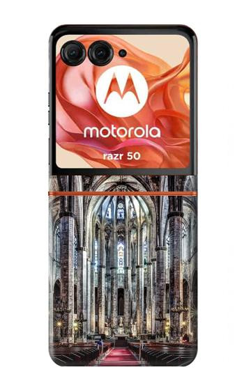 S3210 サンタ・マリア・ダル・マール教会 Santa Maria Del Mar Cathedral Motorola Razr 70,60,50, Razr (2026, 2025, 2024) バックケース、フリップケース・カバー