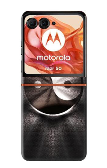 S3241 陰陽記号 Yin Yang Symbol Motorola Razr 70,60,50, Razr (2026, 2025, 2024) バックケース、フリップケース・カバー