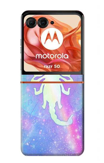 S3267 ゾディアックスコーピオ Zodiac Scorpio Motorola Razr 70,60,50, Razr (2026, 2025, 2024) バックケース、フリップケース・カバー