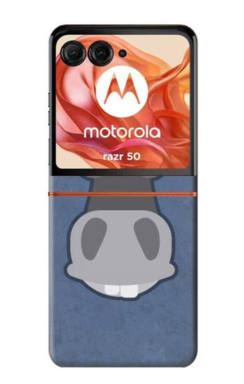 S3271 ロバの漫画 Donkey Cartoon Motorola Razr 70,60,50, Razr (2026, 2025, 2024) バックケース、フリップケース・カバー