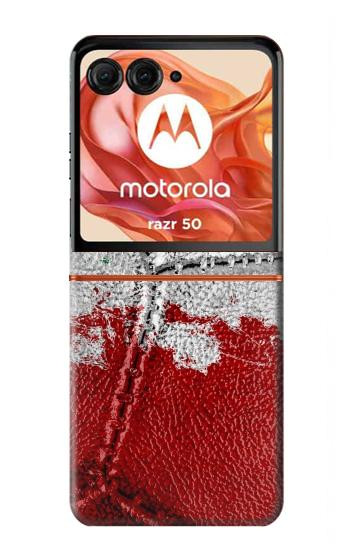 S3318 イタリアの旗ビンテージフットボールのグラフィック Italy Flag Vintage Football Graphic Motorola Razr 70,60,50, Razr (2026, 2025, 2024) バックケース、フリップケース・カバー