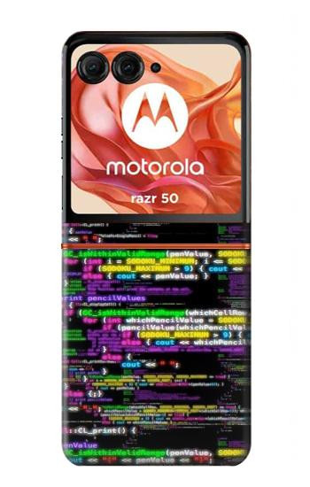 S3420 コーディングプログラマー Coding Programmer Motorola Razr 70,60,50, Razr (2026, 2025, 2024) バックケース、フリップケース・カバー