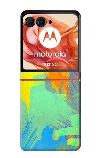 S3423 ブラシストローク Brush Stroke Motorola Razr 70,60,50, Razr (2026, 2025, 2024) バックケース、フリップケース・カバー