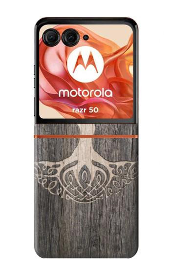S3591 バイキングツリーオブライフシンボル Viking Tree of Life Symbol Motorola Razr 70,60,50, Razr (2026, 2025, 2024) バックケース、フリップケース・カバー