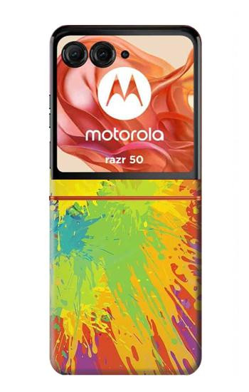 S3675 カラースプラッシュ Color Splash Motorola Razr 70,60,50, Razr (2026, 2025, 2024) バックケース、フリップケース・カバー