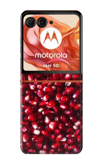S3757 ザクロ Pomegranate Motorola Razr 70,60,50, Razr (2026, 2025, 2024) バックケース、フリップケース・カバー