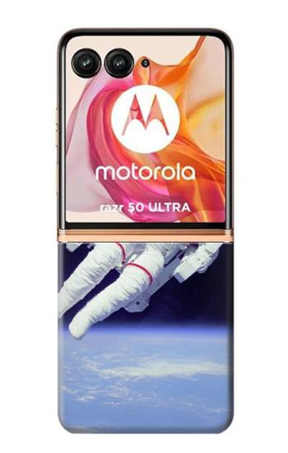 S3616 宇宙飛行士 Astronaut Motorola Razr 50 Ultra バックケース、フリップケース・カバー