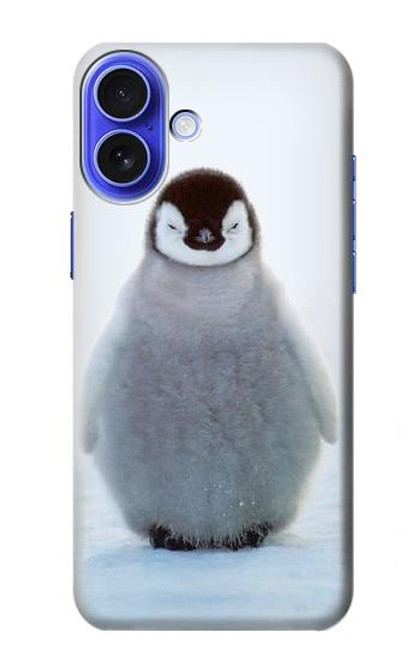 S1075 ペンギン アイス Penguin Ice iPhone 16 バックケース、フリップケース・カバー