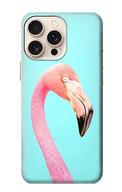 S3708 ピンクのフラミンゴ Pink Flamingo iPhone 16 pro バックケース、フリップケース・カバー