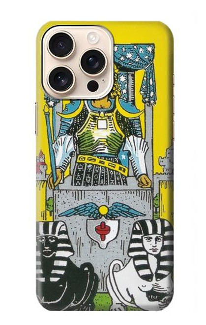 S3739 タロットカード戦車 Tarot Card The Chariot iPhone 16 pro max バックケース、フリップケース・カバー