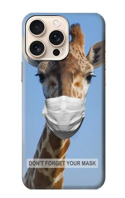 S3806 面白いキリン Funny Giraffe iPhone 16 pro max バックケース、フリップケース・カバー