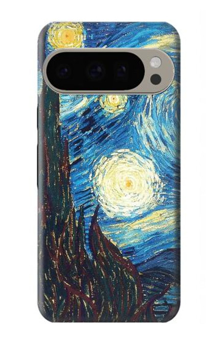 S0582 ゴッホ 星降る夜 Van Gogh Starry Nights Google Pixel 9 Pro バックケース、フリップケース・カバー