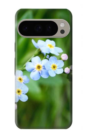 S1818 私を忘れないでください Forget Me Not Google Pixel 9 Pro バックケース、フリップケース・カバー