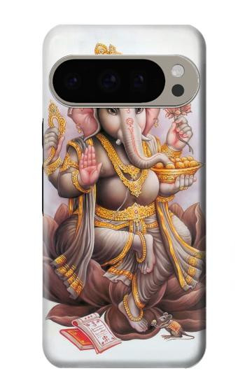 S2820 ヒンズー教神ガネーシャ Hindu God Ganesha Ganapati Vinayaka Google Pixel 9 Pro バックケース、フリップケース・カバー
