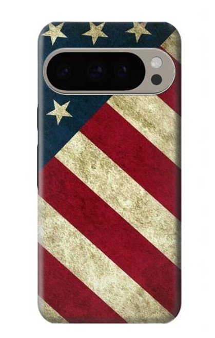 S3295 米国の国旗 US National Flag Google Pixel 9 Pro バックケース、フリップケース・カバー