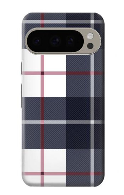 S3452 チェック柄 Plaid Fabric Pattern Google Pixel 9 Pro バックケース、フリップケース・カバー