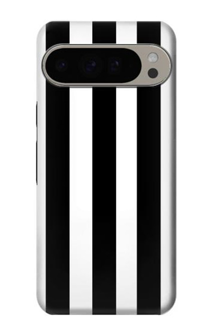 S2297 黒と白の縦縞 Black and White Vertical Stripes Google Pixel 9 Pro XL バックケース、フリップケース・カバー S2297 黒と白の縦縞 Black and White Vertical Stripes Google Pixel 9 Pro XL バックケース、フリップケース・カバー