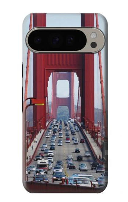 S2637 ゴールデンゲートブリッジ Golden Gate Bridge Google Pixel 9 Pro XL バックケース、フリップケース・カバー