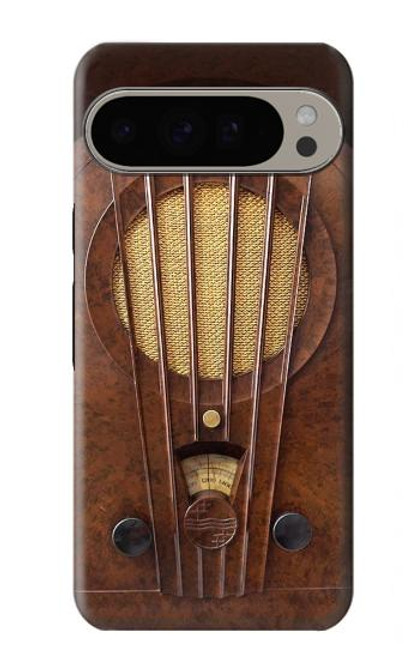 S2655 ヴィンテージベークライトデコラジオ Vintage Bakelite Deco Radio Google Pixel 9 Pro XL バックケース、フリップケース・カバー