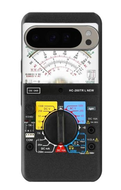 S2660 アナログマルチメータグラフィックプリント Analog Multimeter Graphic Printed Google Pixel 9 Pro XL バックケース、フリップケース・カバー