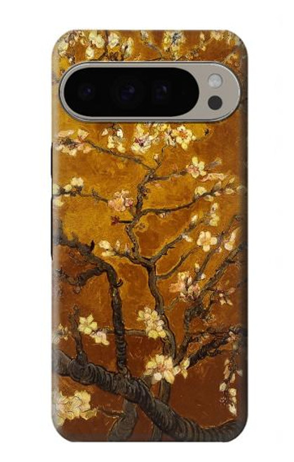 S2663 黄開花アーモンドの木 フィンセント・ファン・ゴッホ Yellow Blossoming Almond Tree Van Gogh Google Pixel 9 Pro XL バックケース、フリップケース・カバー