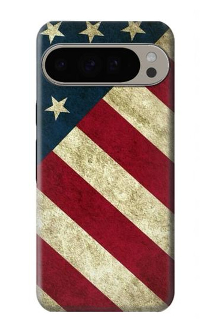 S3295 米国の国旗 US National Flag Google Pixel 9 Pro XL バックケース、フリップケース・カバー