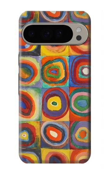 S3409 正方形の同心円 Squares Concentric Circles Google Pixel 9 Pro XL バックケース、フリップケース・カバー