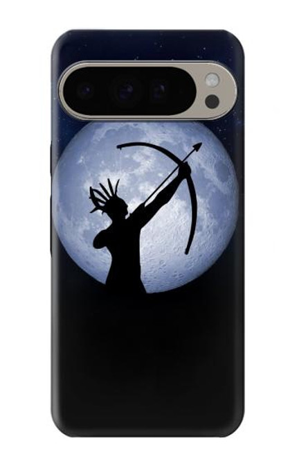 S3489 インディアンハンタームーン Indian Hunter Moon Google Pixel 9 Pro XL バックケース、フリップケース・カバー