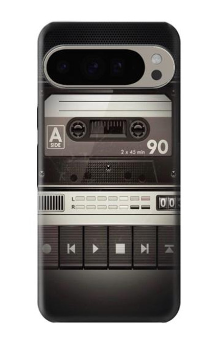 S3501 ビンテージカセットプレーヤー Vintage Cassette Player Google Pixel 9 Pro XL バックケース、フリップケース・カバー