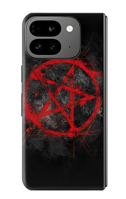 S2557 五芒星 Pentagram Google Pixel 9 Pro Fold バックケース、フリップケース・カバー