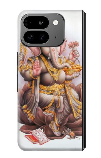 S2820 ヒンズー教神ガネーシャ Hindu God Ganesha Ganapati Vinayaka Google Pixel 9 Pro Fold バックケース、フリップケース・カバー