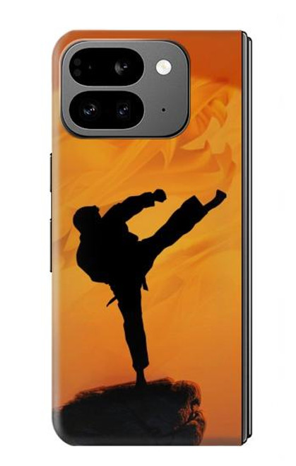 S3024 空手の戦闘機 Karate Fighter Google Pixel 9 Pro Fold バックケース、フリップケース・カバー