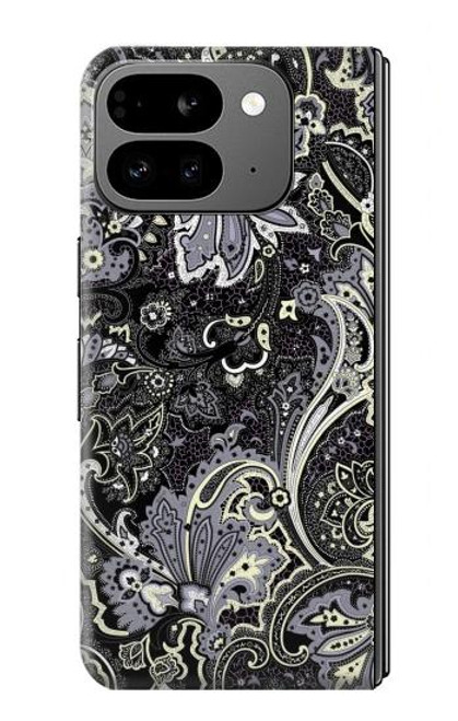 S3251 バティックパターン Batik Flower Pattern Google Pixel 9 Pro Fold バックケース、フリップケース・カバー