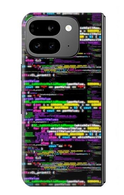 S3420 コーディングプログラマー Coding Programmer Google Pixel 9 Pro Fold バックケース、フリップケース・カバー