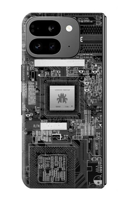 S3434 バグ回路基板のグラフィック Bug Circuit Board Graphic Google Pixel 9 Pro Fold バックケース、フリップケース・カバー