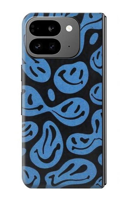 S3679 かわいいゴーストパターン Cute Ghost Pattern Google Pixel 9 Pro Fold バックケース、フリップケース・カバー