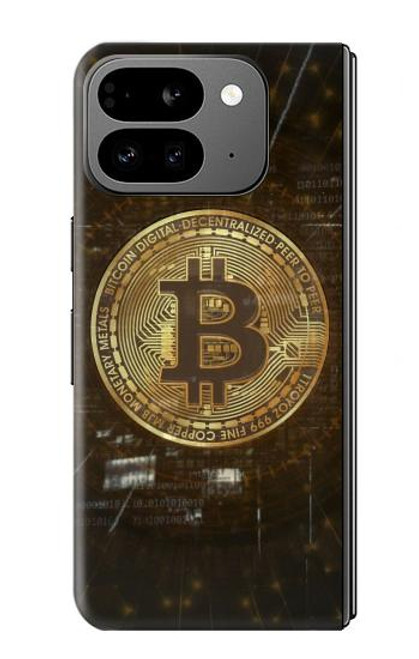 S3798 暗号通貨ビットコイン Cryptocurrency Bitcoin Google Pixel 9 Pro Fold バックケース、フリップケース・カバー