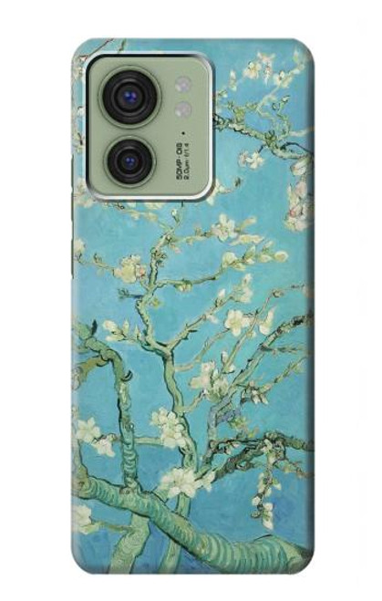 S2692 開花アーモンドの木 フィンセント・ファン・ゴッホ Vincent Van Gogh Almond Blossom Motorola Edge (2023), Edge 40 バックケース、フリップケース・カバー