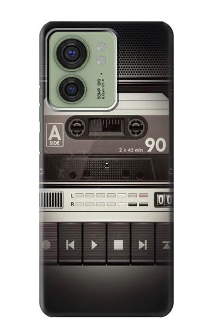 S3501 ビンテージカセットプレーヤー Vintage Cassette Player Motorola Edge (2023), Edge 40 バックケース、フリップケース・カバー