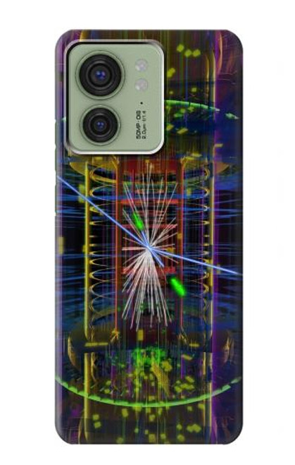 S3545 量子粒子衝突 Quantum Particle Collision Motorola Edge (2023), Edge 40 バックケース、フリップケース・カバー