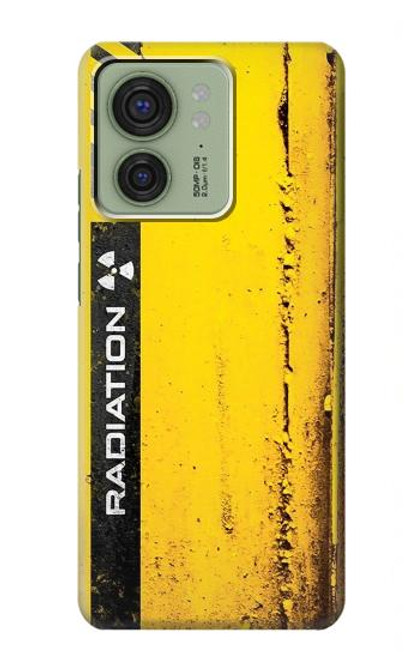 S3714 放射線警告 Radiation Warning Motorola Edge (2023), Edge 40 バックケース、フリップケース・カバー