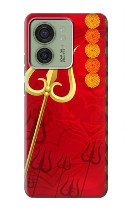 S3788 シブトリシューラ Shiv Trishul Motorola Edge (2023), Edge 40 バックケース、フリップケース・カバー