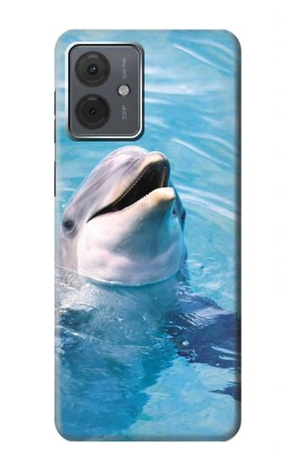 S1291 イルカ Dolphin Motorola Moto G14 バックケース、フリップケース・カバー