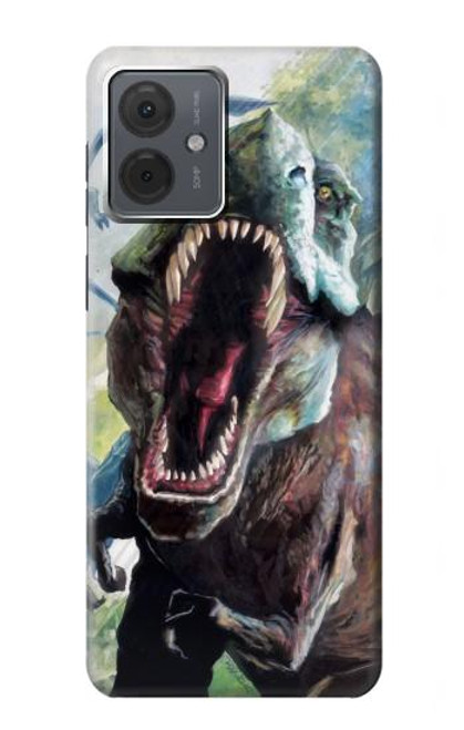 S1453 恐竜 チラノサウルス Trex Tyrannosaurus Rex Dinosaur Motorola Moto G14 バックケース、フリップケース・カバー